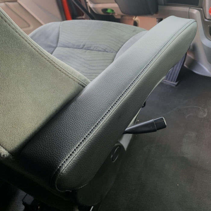 Armrest Covers for Peterbilt 579 (2013-2024). Driver seat