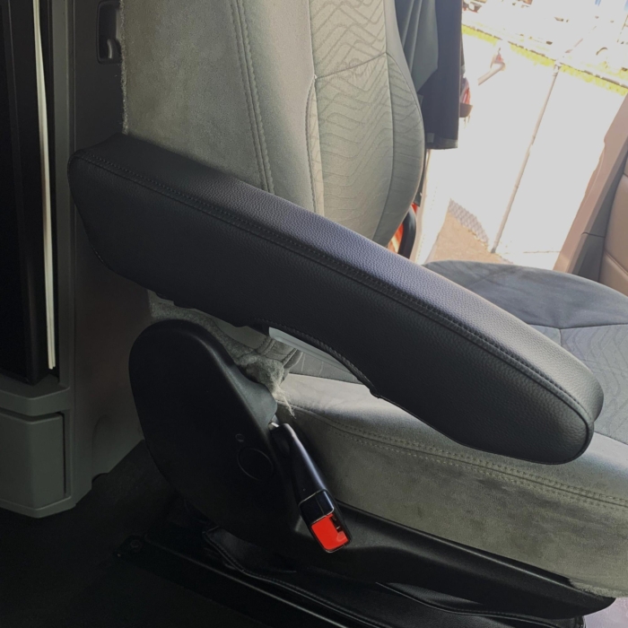 Armrest Covers for Peterbilt 579 (2013-2024). Driver seat