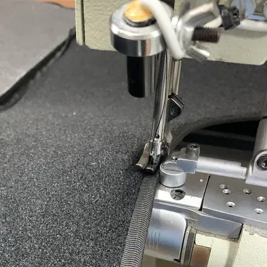 How we made custom floor mats - We sew
