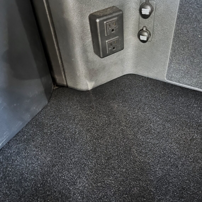 Carpet floor mat Freightliner Cascadia 126 Sleeper with fridge stand