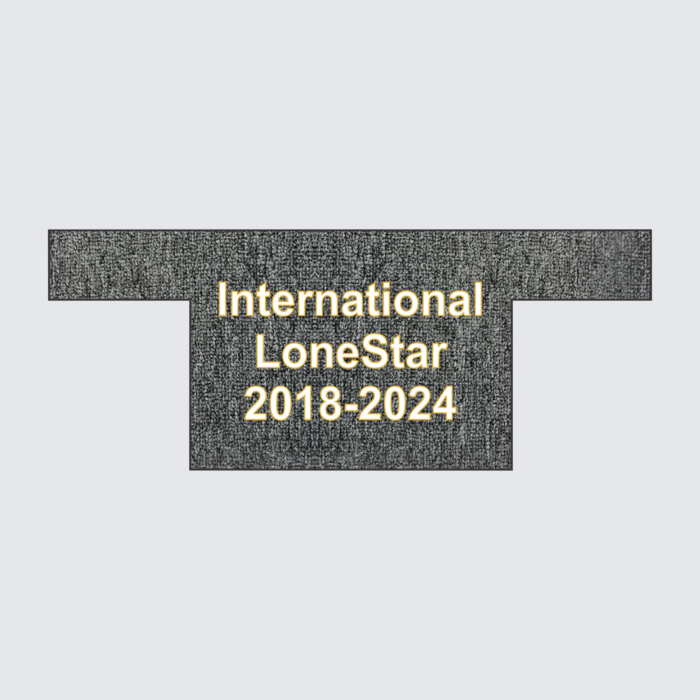 Premium carpet floor mats International lonestar sleeper back only