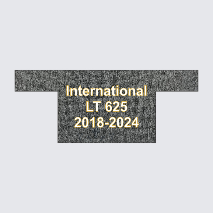 Premium carpet floor mats International LT625 sleeper back only