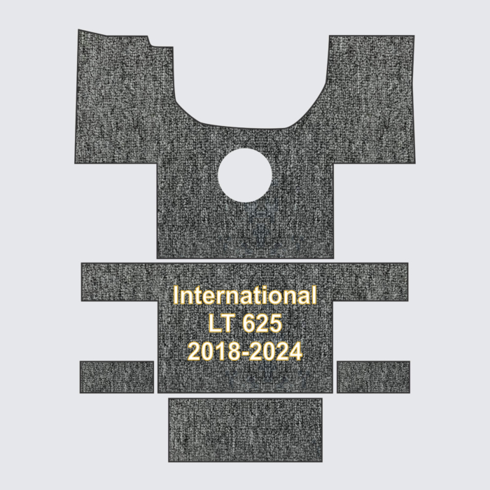 Premium carpet floor mats International LT625 full floor 5ps manual transmission