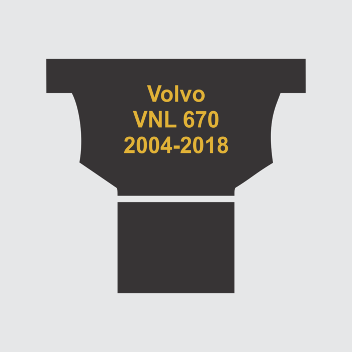 Volvo VNL 670 Carpet mats Sleeper set
