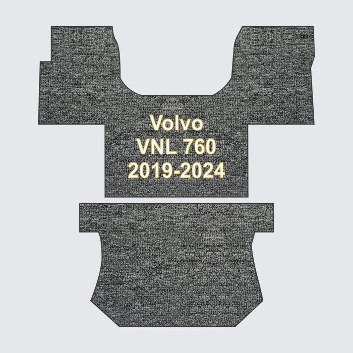 Premium carpet mats Volvo VNL 760 Sleeper full floor